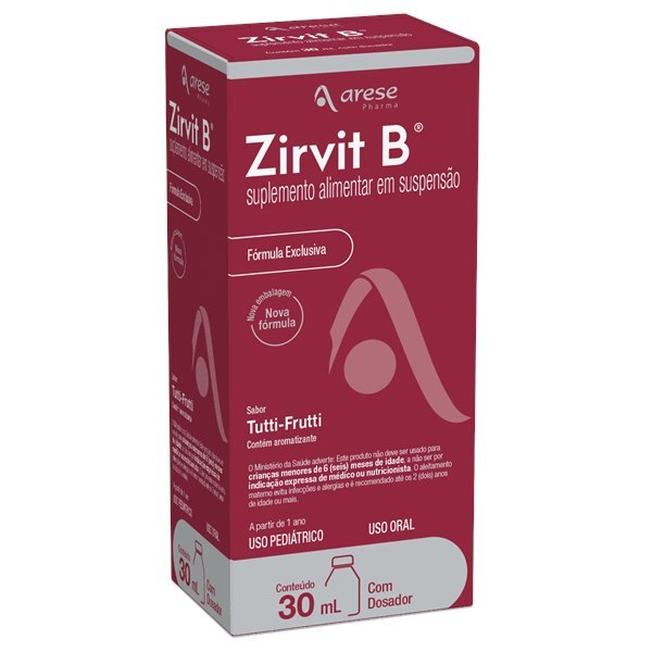 Zirvit B Suspensão 30Ml